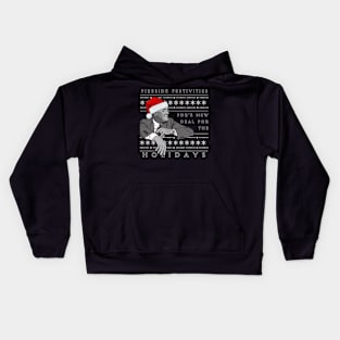 Holiday Sweater: FDR's Fireside Festivities Kids Hoodie